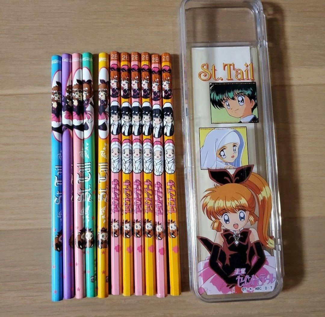 Amazon.co.jp: 怪盗セイントテール 鉛筆 筆箱セット : 文房具